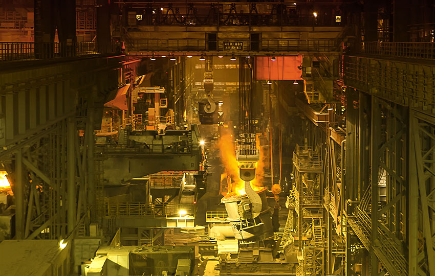 Steel Industry Solutions application