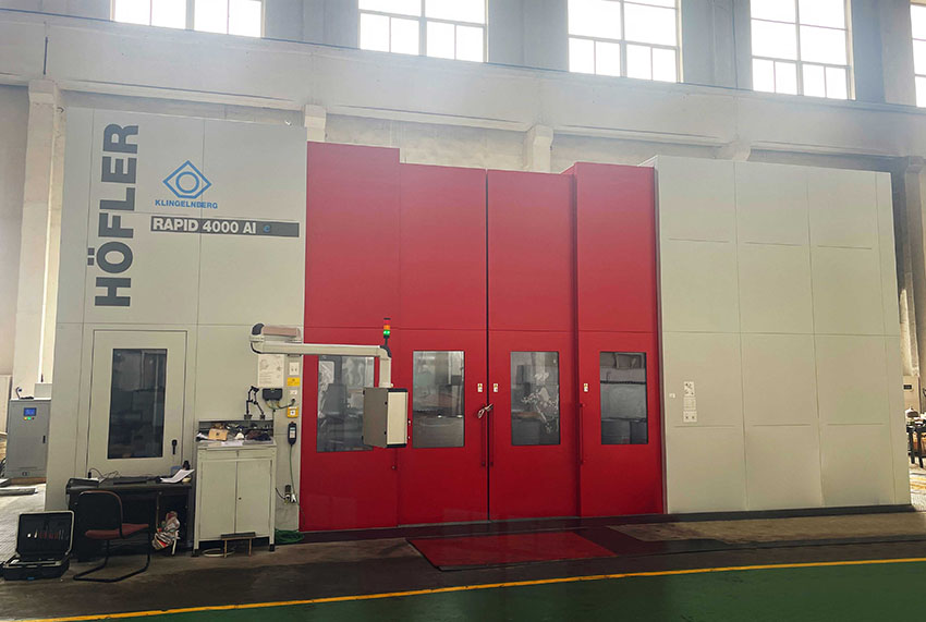 German-made HOFLER RAPID 4000 AI Gear Grinding Machine Fully Assembled and Capacity Fully Launched!